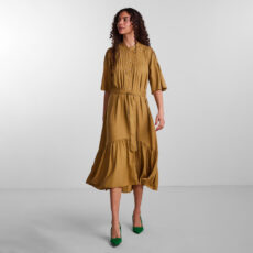 Yaskanna Pleat Detail Shirt Dress - Buy Online UK