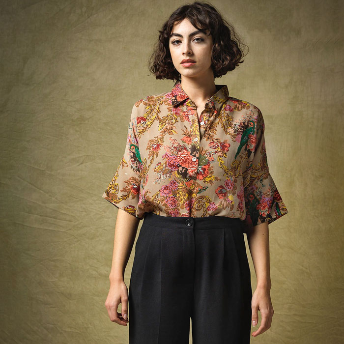 Autumn Chintz Print Shirt - Buy Online With Free UK Delivery