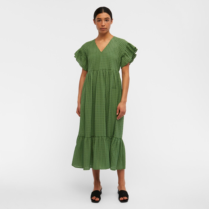 Object Vita Green Dress - Buy Onlne UK