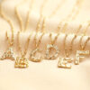 Alphabet Gold Necklace - Buy