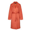 Vero Moda Orange Belted Coat - Buy Online UK