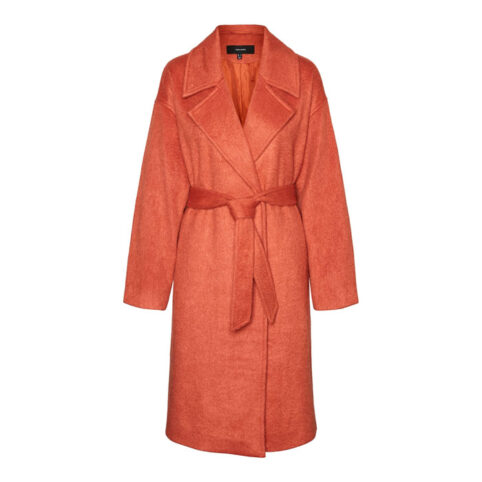 Vero Moda Orange Belted Coat - Buy Online UK