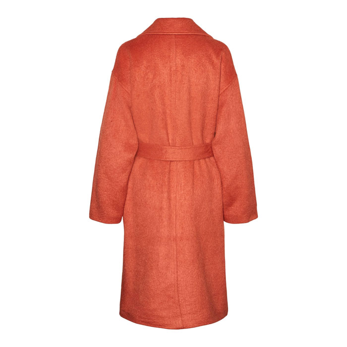 Vero Moda Orange Belted Coat - Purchase Online With Free UK Delivery
