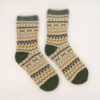 Cosy Fair Isle Ladies Socks - Buy Online UK