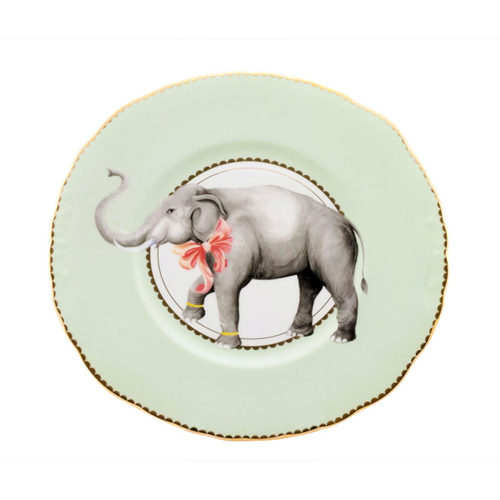 Yvonne Ellen Elephant Plate - Buy Online UK