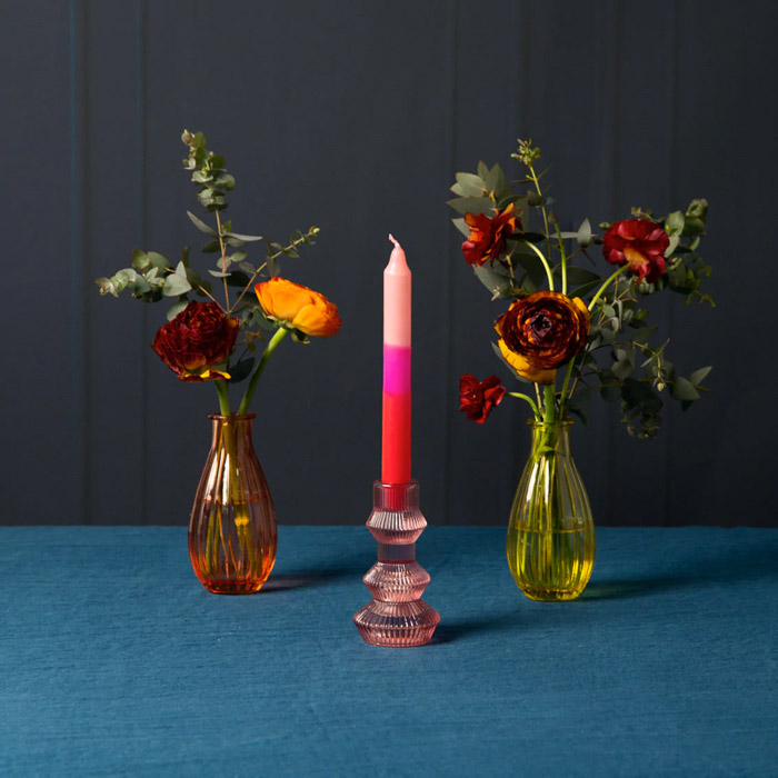Coloured Dinner Candles - Buy online UK