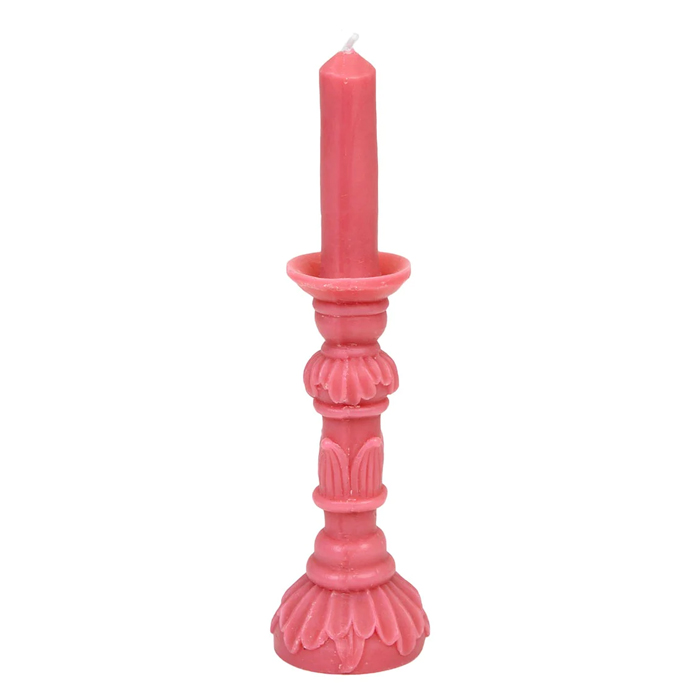 Candlestick Shaped Wax Candle - Buy Online UK
