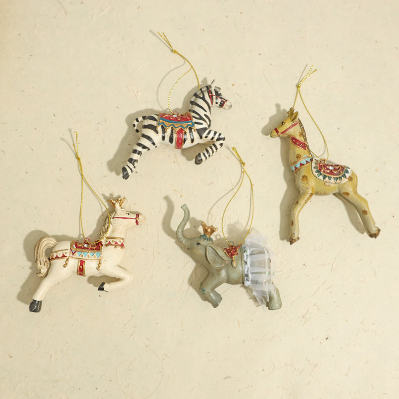 Resin Circus Animal Decorations - For Sale Online UK
