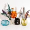 Orange Glass Face Vase - Buy Online UK