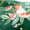 Embroidered Fox Hot Water Bottle - Purchase Online UK