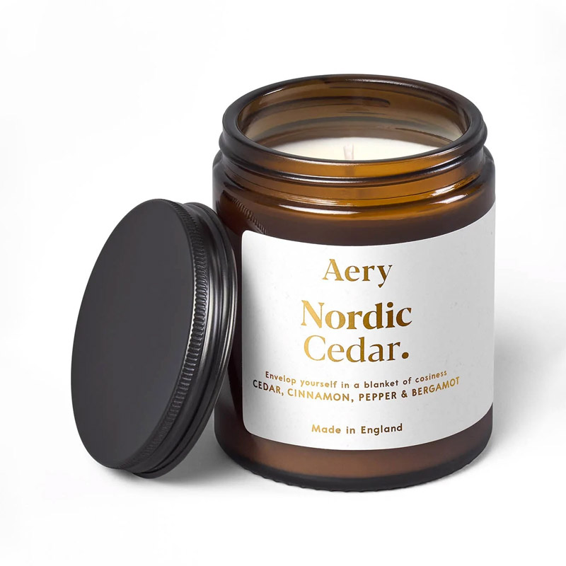 Nordic Cedar Jar Candle - For Sale Online UK