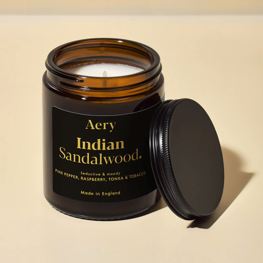Indian Sandalwood Jar Candle - Buy Online UK