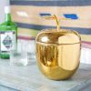 Gold Apple Ice Bucket - Buy Online UK