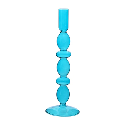 Coloured Glass Candle Holder - Buy Online UK