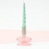 Soft Pink Candlestick Holder - Buy online UK