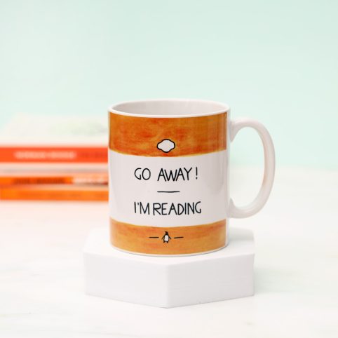 Go Away I'm Reading Mug - Buy Online UK