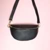 Black Leather Belt Bag - Buy Online UK