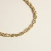 Gold Twisted Necklace - Buy Online UK