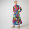 Large Flower Midi Dress - Buy Online UK