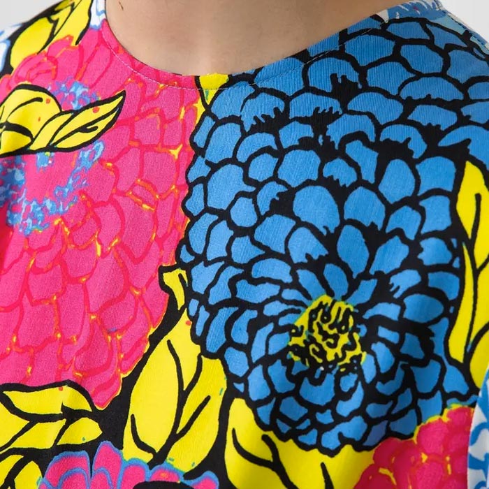 Large Flower Midi Dress - For Sale Online UK