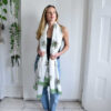Green Palm Tree Sarong/Scarf - Purchase Online UK