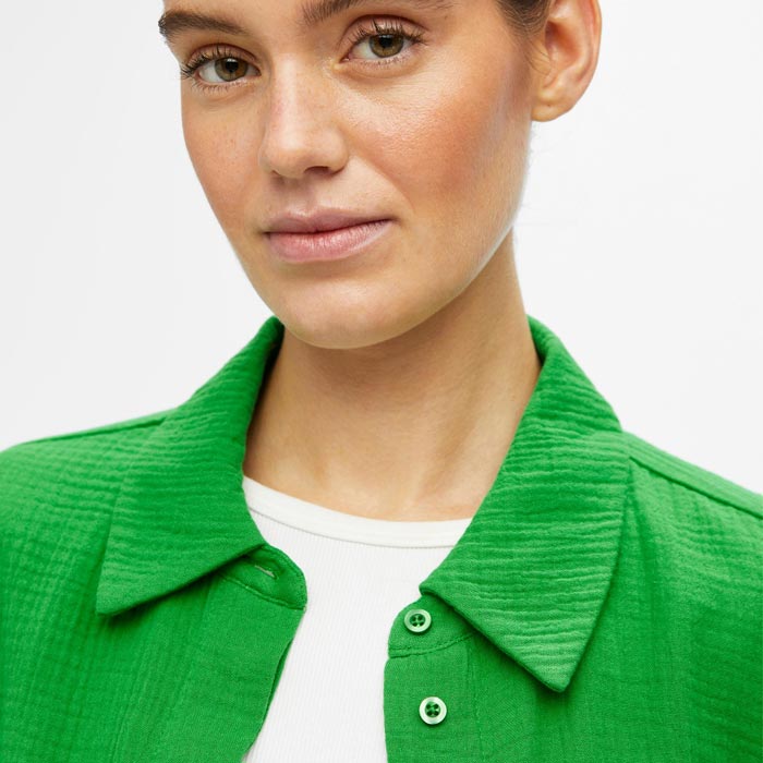 Object Carina Green Shirt - For Sale Online UK