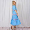 Scallop Detail Cotton Dress - For Sale Online UK