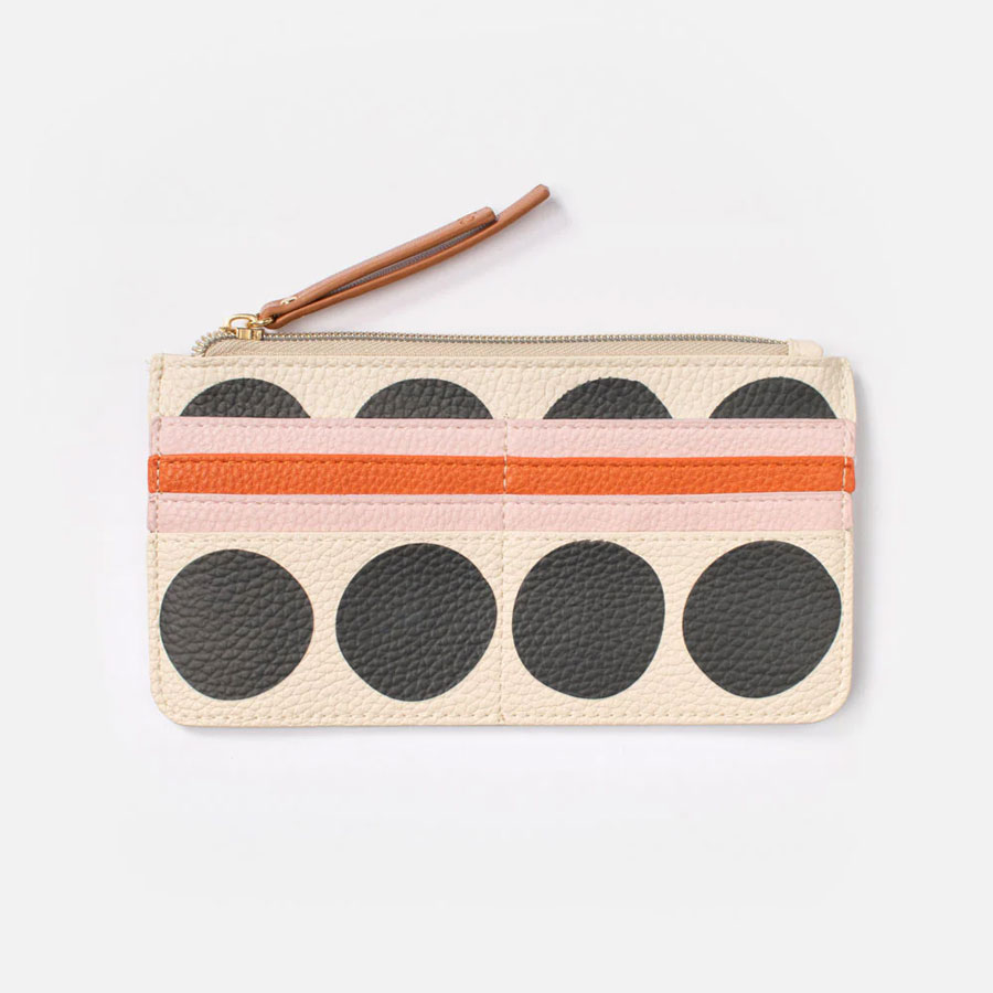 Large Spot Long Purse With Card Slots - Buy Online UK