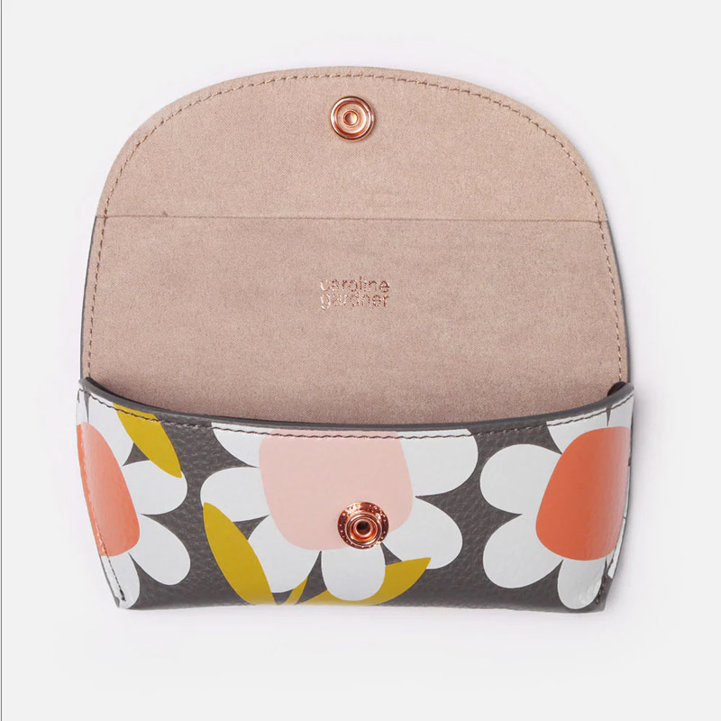 Floral Print Faux Leather Glasses Pouch - Buy Online UK