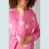 Pink Daisy Cashmere Jumper - For Sale Online UK