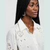 Yas Floral Lace Blouse - For Sale Online UK