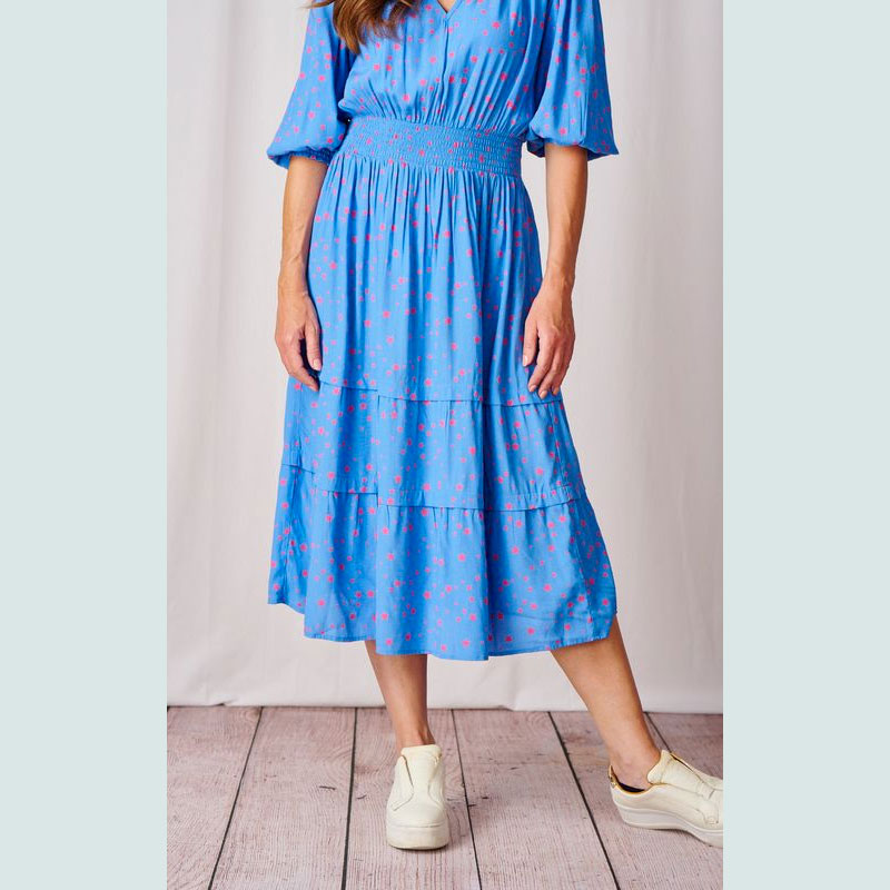 Scattered Star Midi Dress - For Sale Online UK
