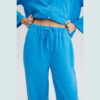 Blue linen Look Set - Purchase Online UK