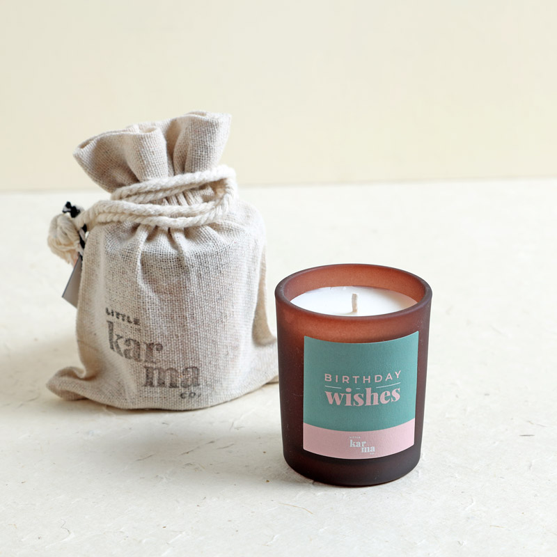 Birthday Wishes Scented Candle - Buy Online UK