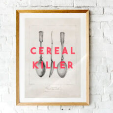 Cereal Killer Art Print - Buy Online UK