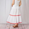 Luella White Rik-Rak Skirt - For Sale Online UK