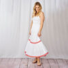 Luella White Rik-Rak Skirt - Buy Online UK