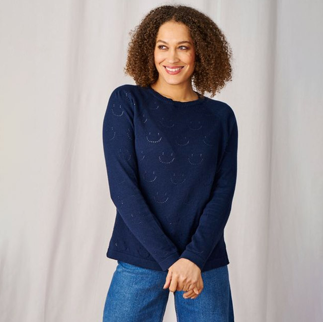 Luella Smiley Face Jumper - Purchase Online With Free UK Delivery