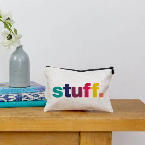 Stuff Canvas Pouch - Buy Online UK