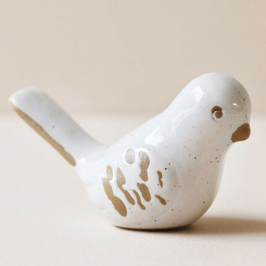 Small Ceramic Bird Ring Holder - Buy Online UK