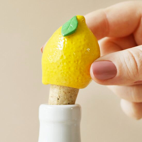 Lemon Bottle Stopper - Buy Online UK