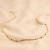 Rainbow Bead Layered Necklace - Purchase Online UK