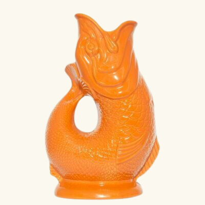 Orange Gluggle Jug In XL - Buy Online With Free UK Delivery