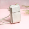 Italian Leather Cream Phone Mini Bag - Buy Online UK