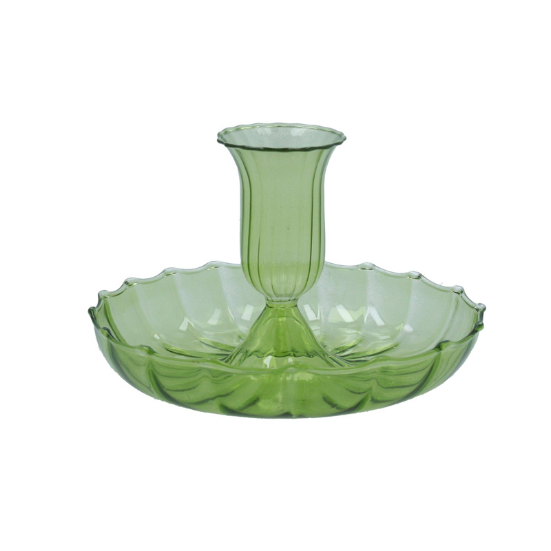 Bright Green Taper Candle Holder - Buy Online UK