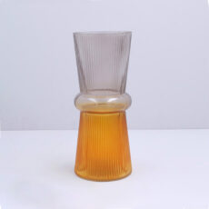 Ombre Vase in Grey and Amber tones - Buy Online UK