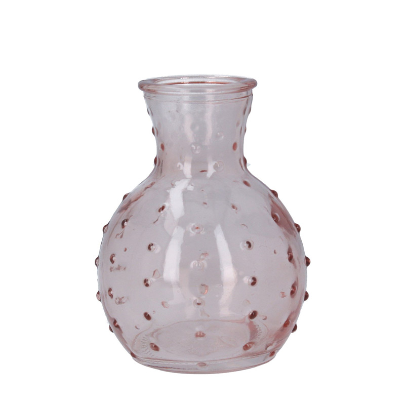 Mini Pink Glass Bud Vase - Buy online UK