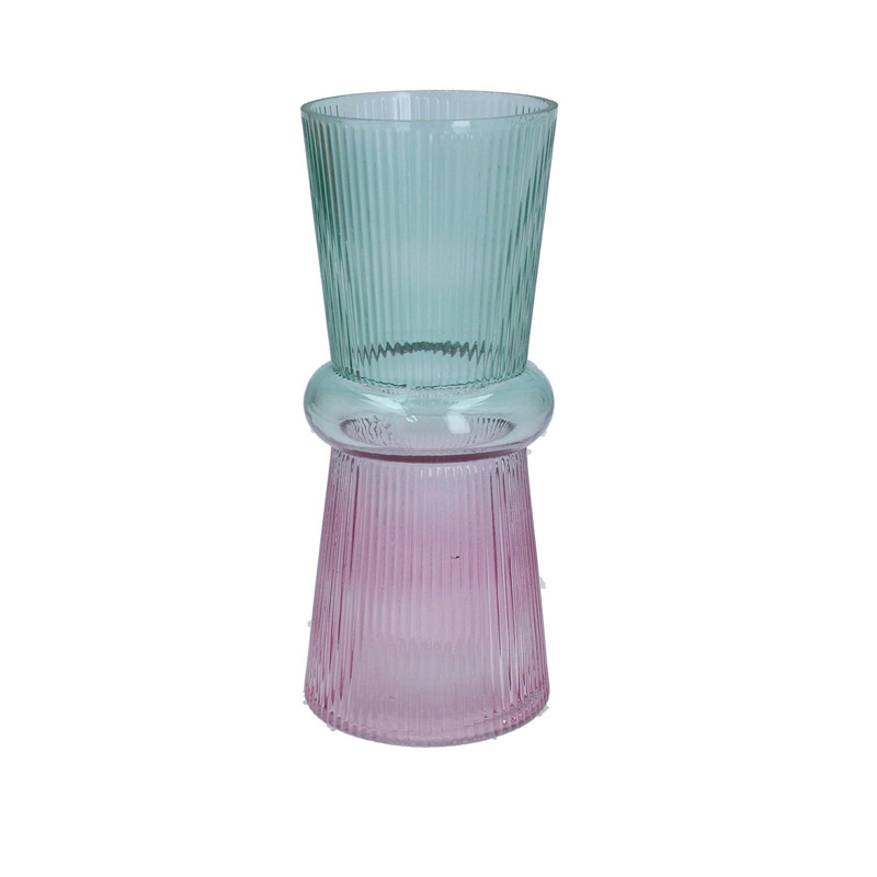 Gisela Graham Ribbed Vase - Buy Online UK