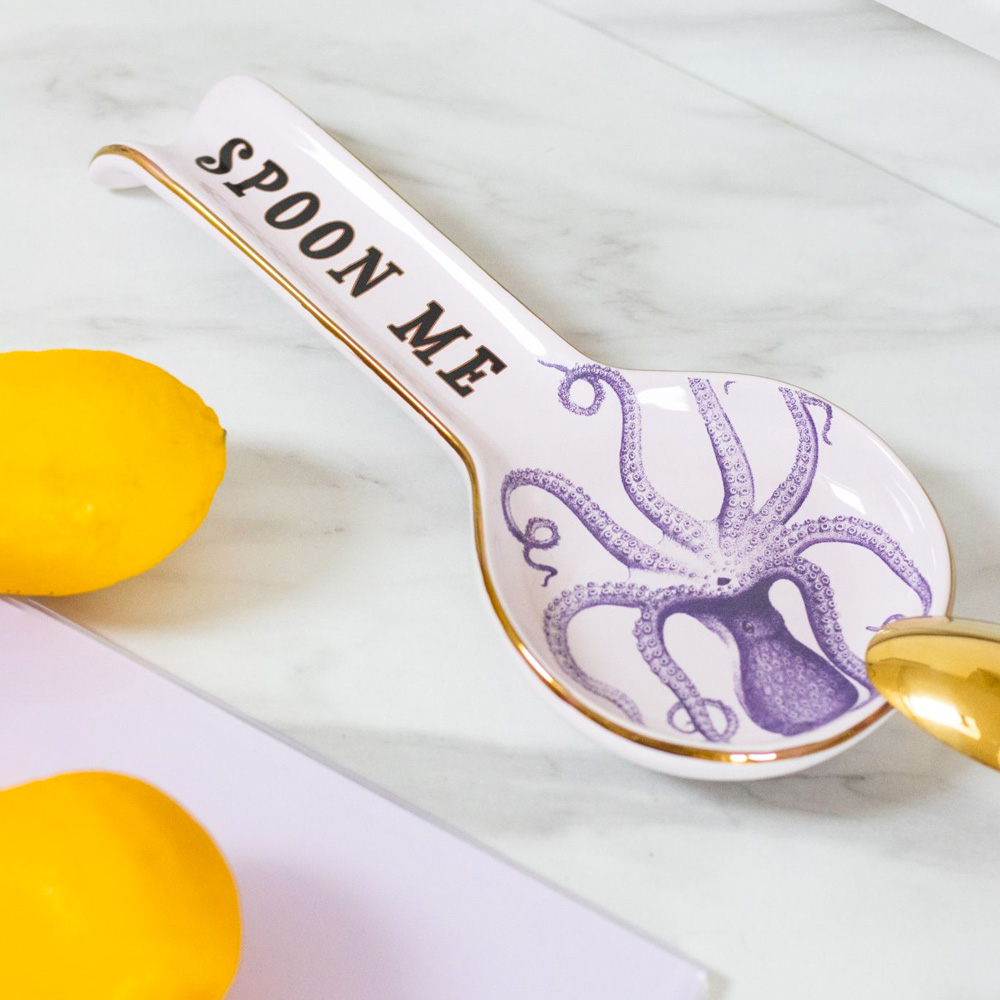 Yvonne Ellen Spoon Rest - Octopus. For Sale Online UK