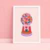 Bubble Gum Rainbow Print - Buy Online UK